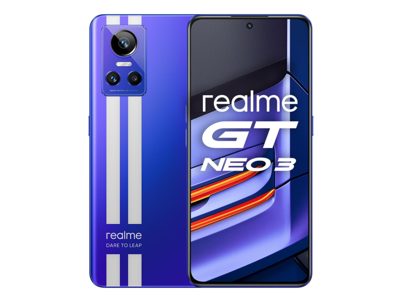 realme GT Neo 3 5G 12/256GB 120Hz 150W OIS Blue
